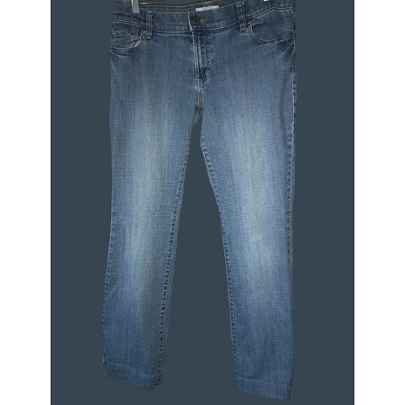 OLD NAVY LADIES BLUE DENIM 5 POCKET CLASSIC TRADITIONAL JEANS EUC 10 REGULAR - Picture 5 of 5